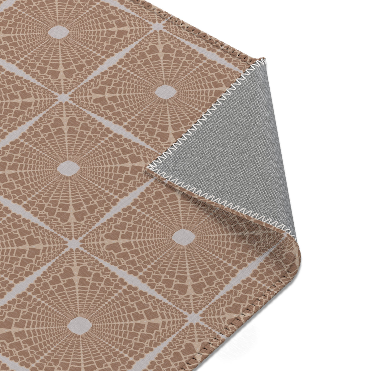 Heartburst Area Rug — Neutral Tan