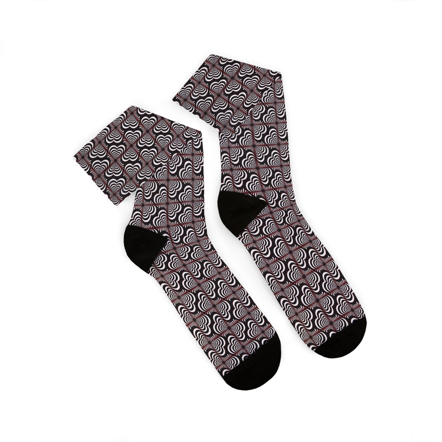 Zebra Love (TM)Socks