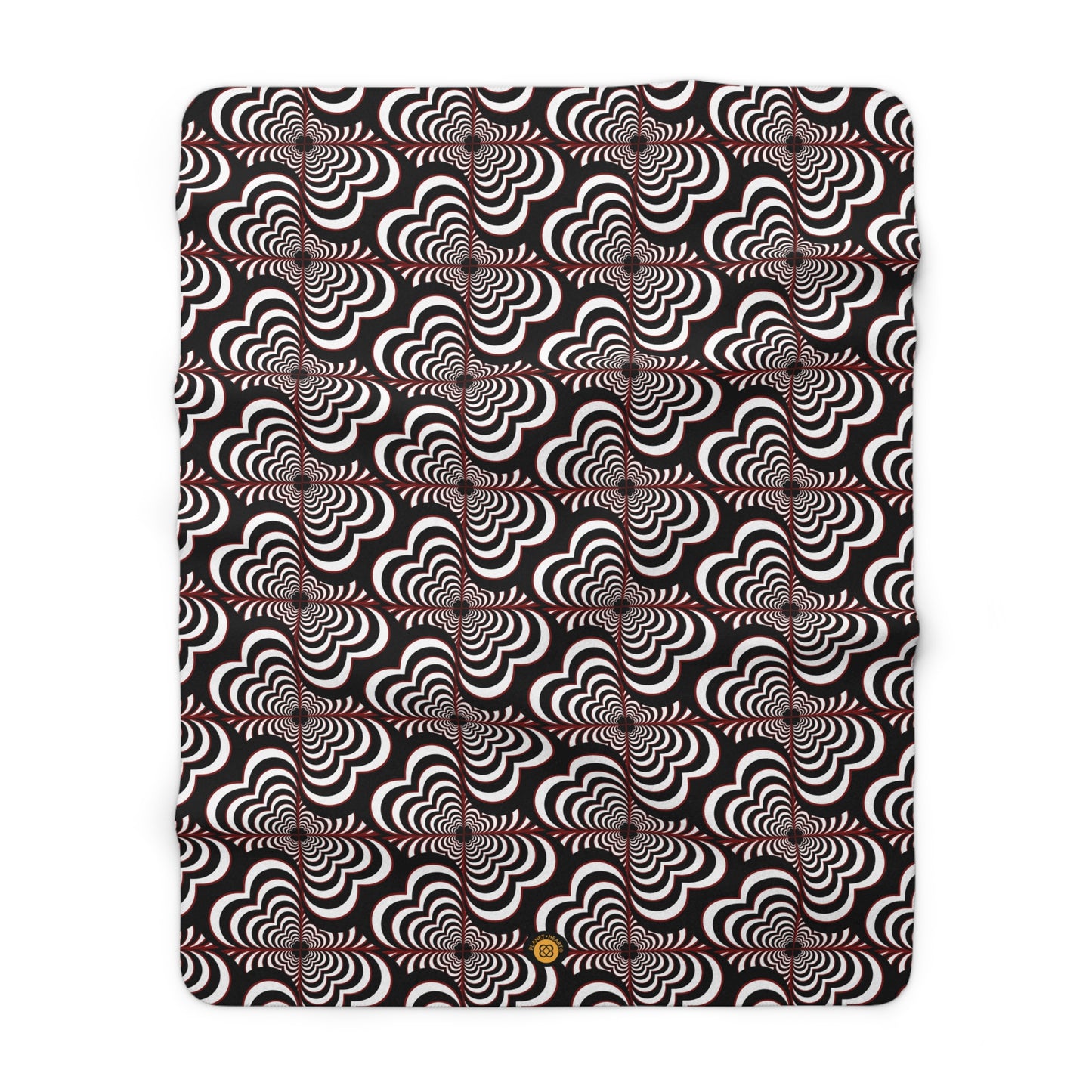 Zebra Love (TM) Sherpa Blanket /Throw