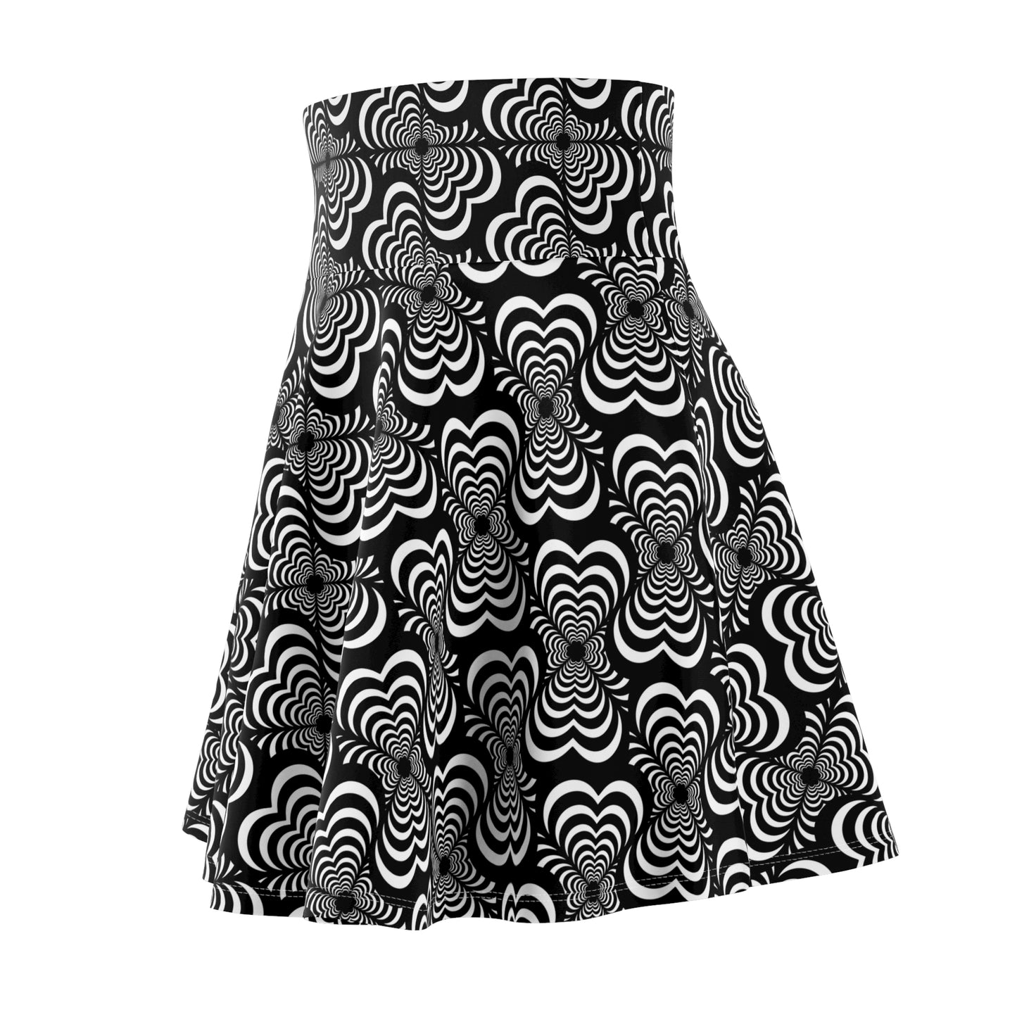Zebra Love™ Skater Skirt- Black and White Original Design!