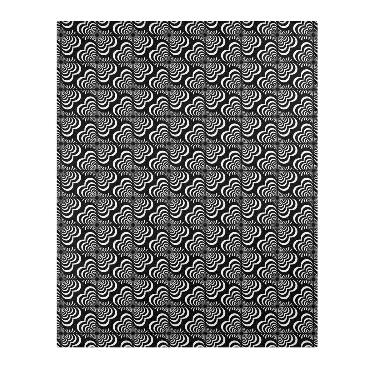 Zebra Love™ Area Rug — Black and White