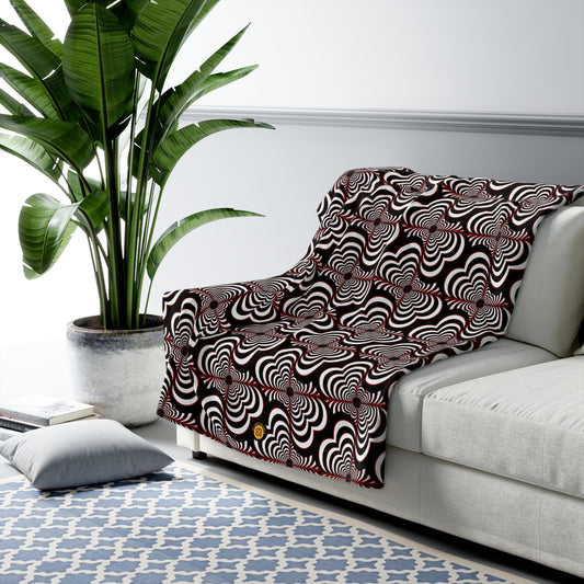 Zebra Love (TM) Sherpa Blanket /Throw