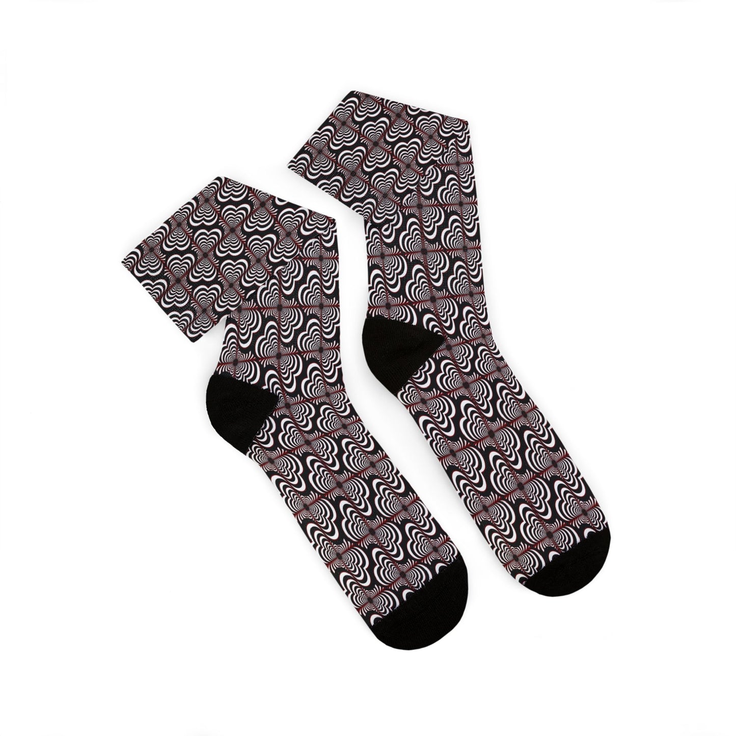 Zebra Love (TM)Socks