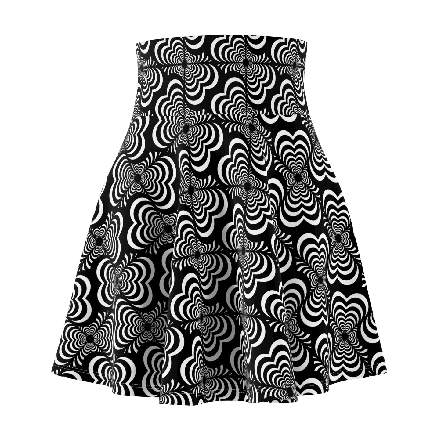 Zebra Love™ Skater Skirt- Black and White Original Design!