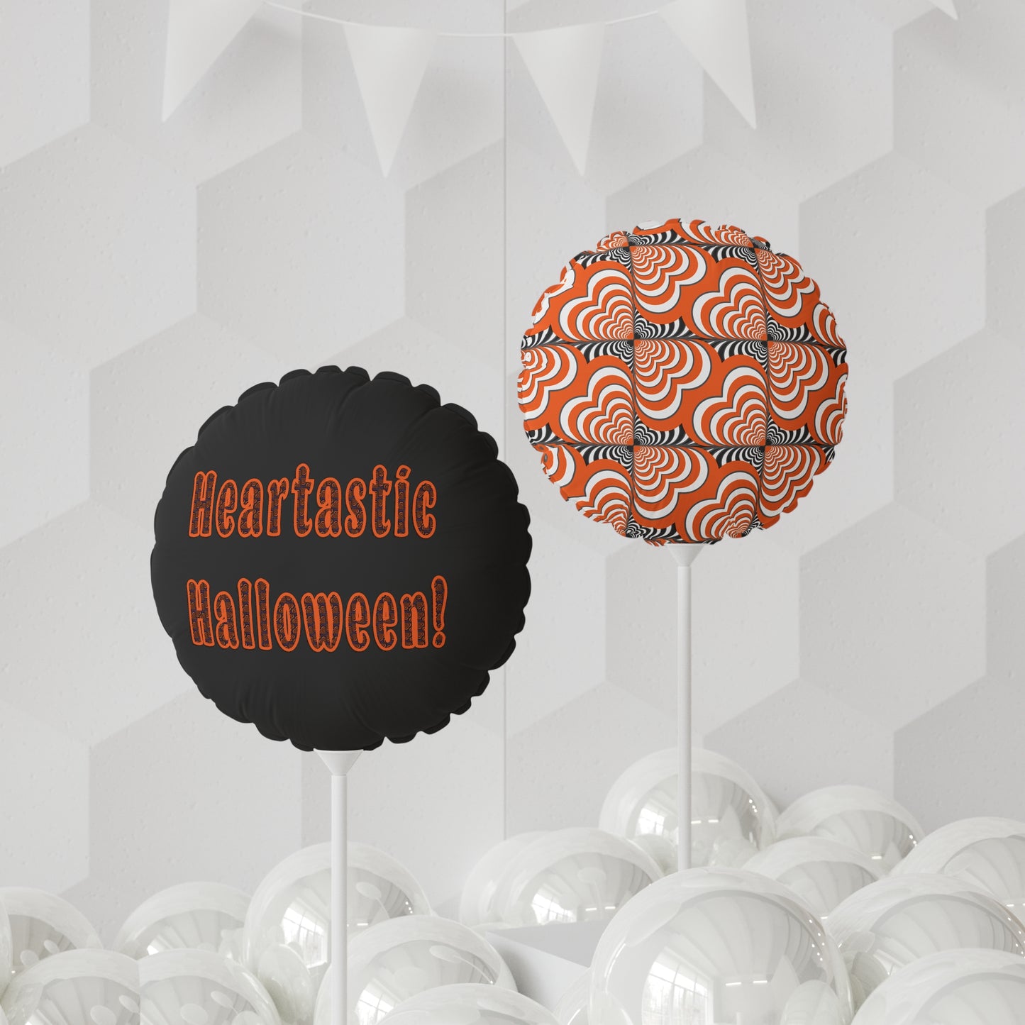 Heartastic Halloween 11" Balloon Party Decor