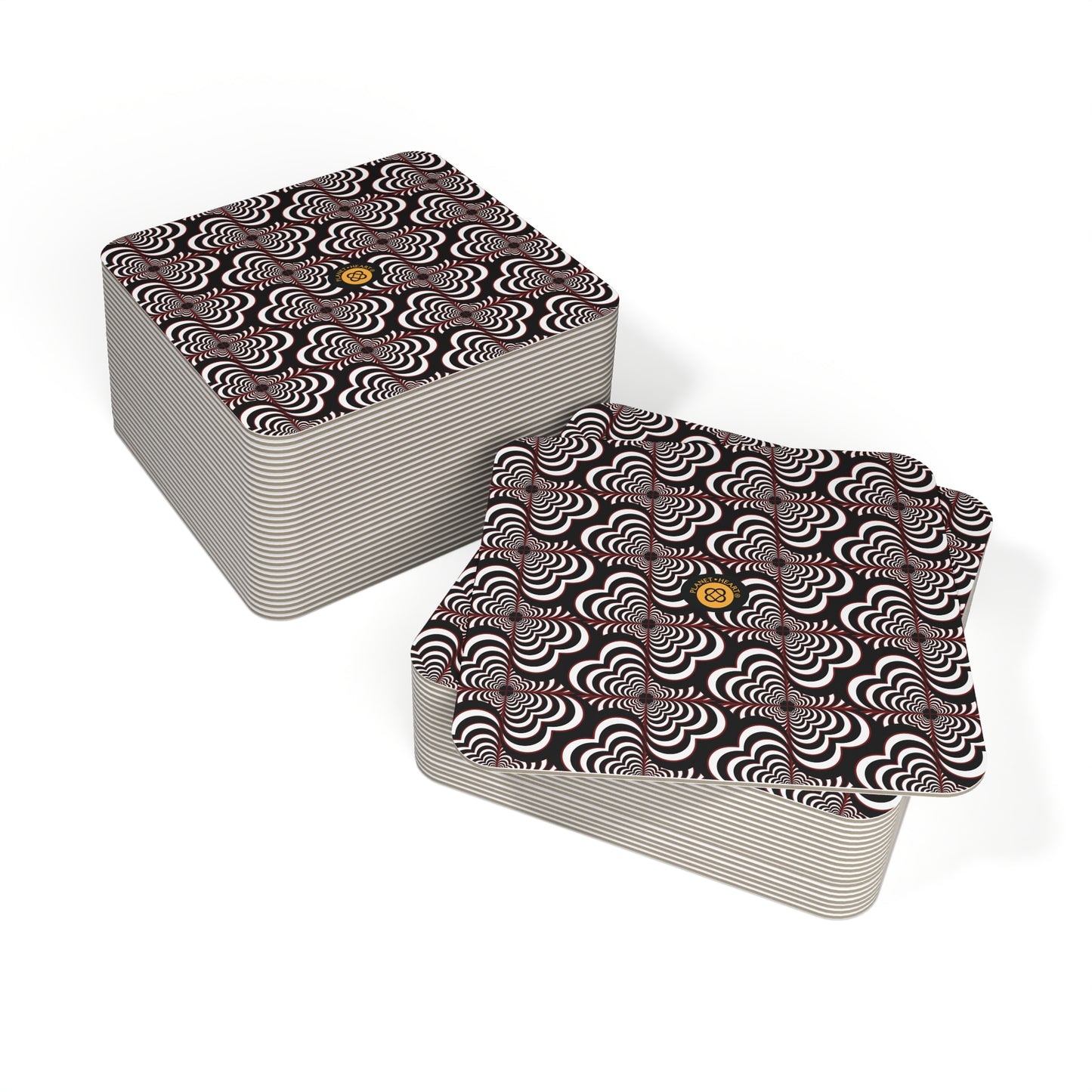 Zebra Love (TM) Coasters — Pack of 50/100