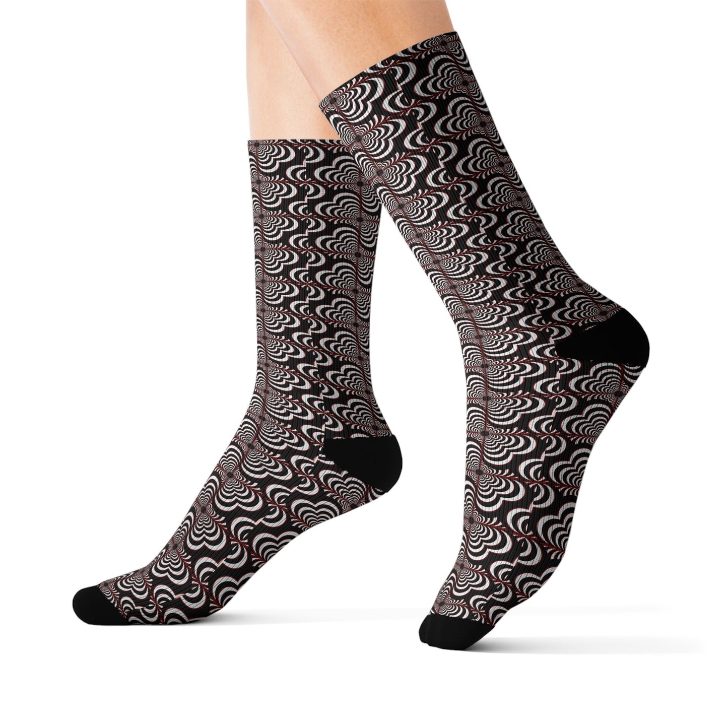Zebra Love (TM)Socks