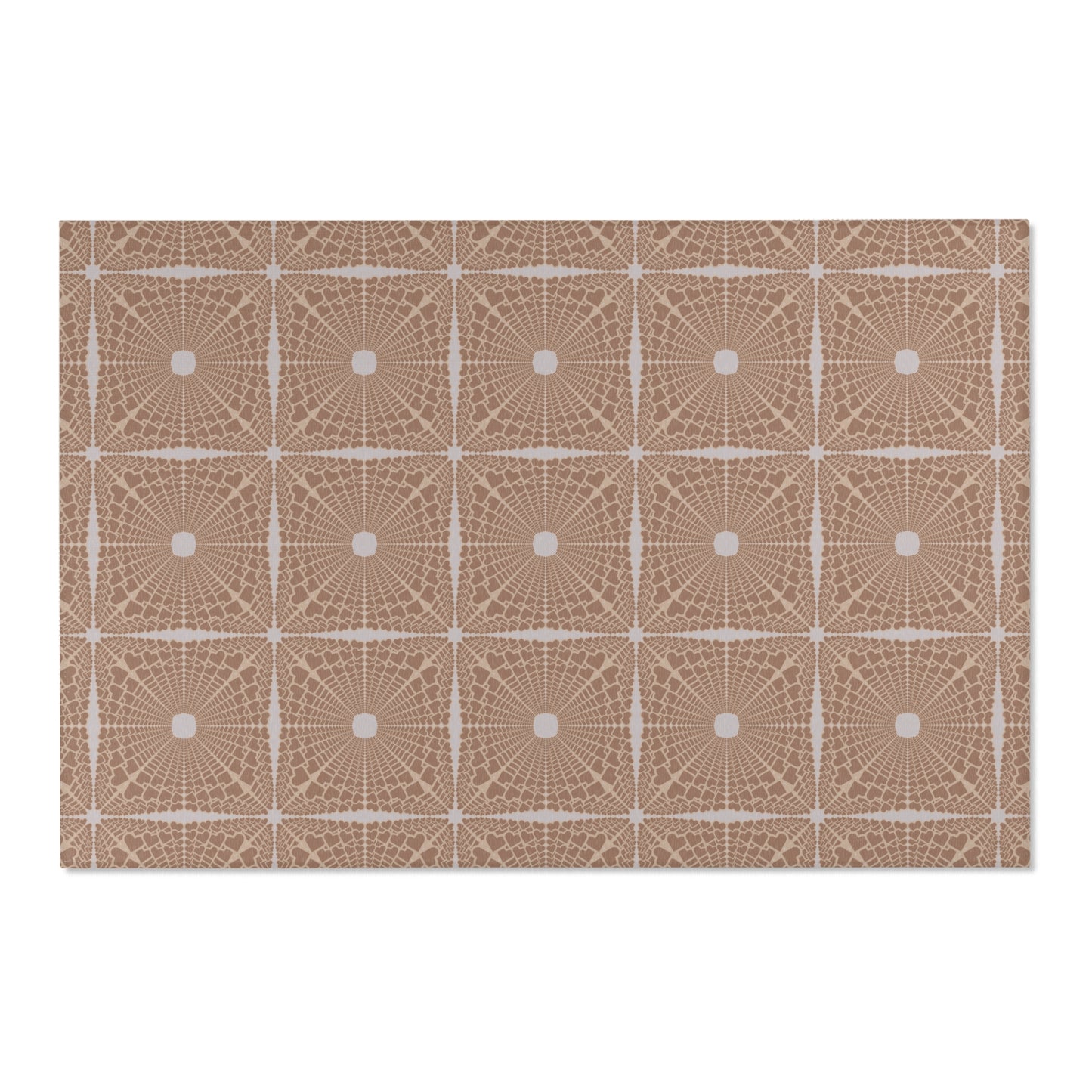 Heartburst Area Rug — Neutral Tan