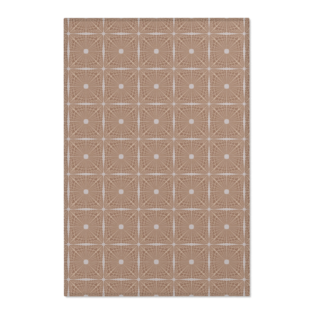 Heartburst Area Rug — Neutral Tan