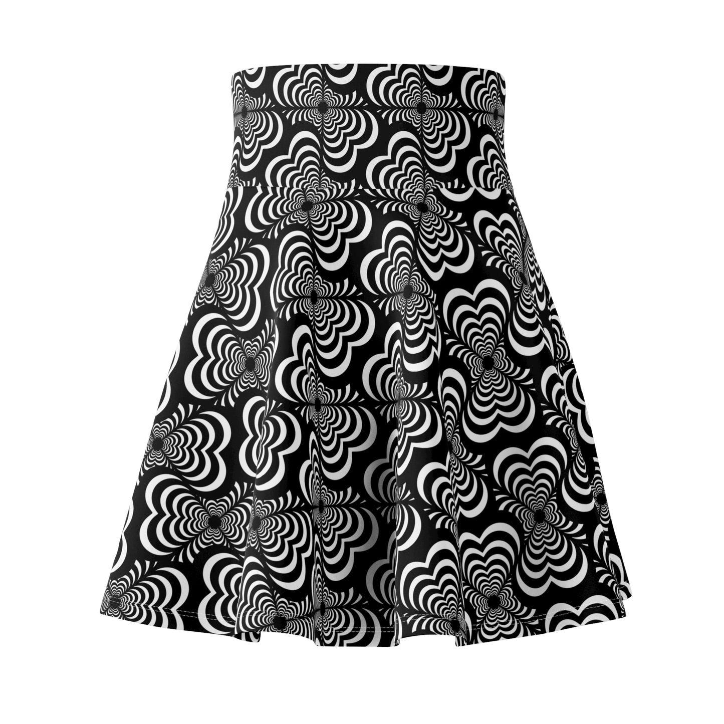 Zebra Love™ Skater Skirt- Black and White Original Design!
