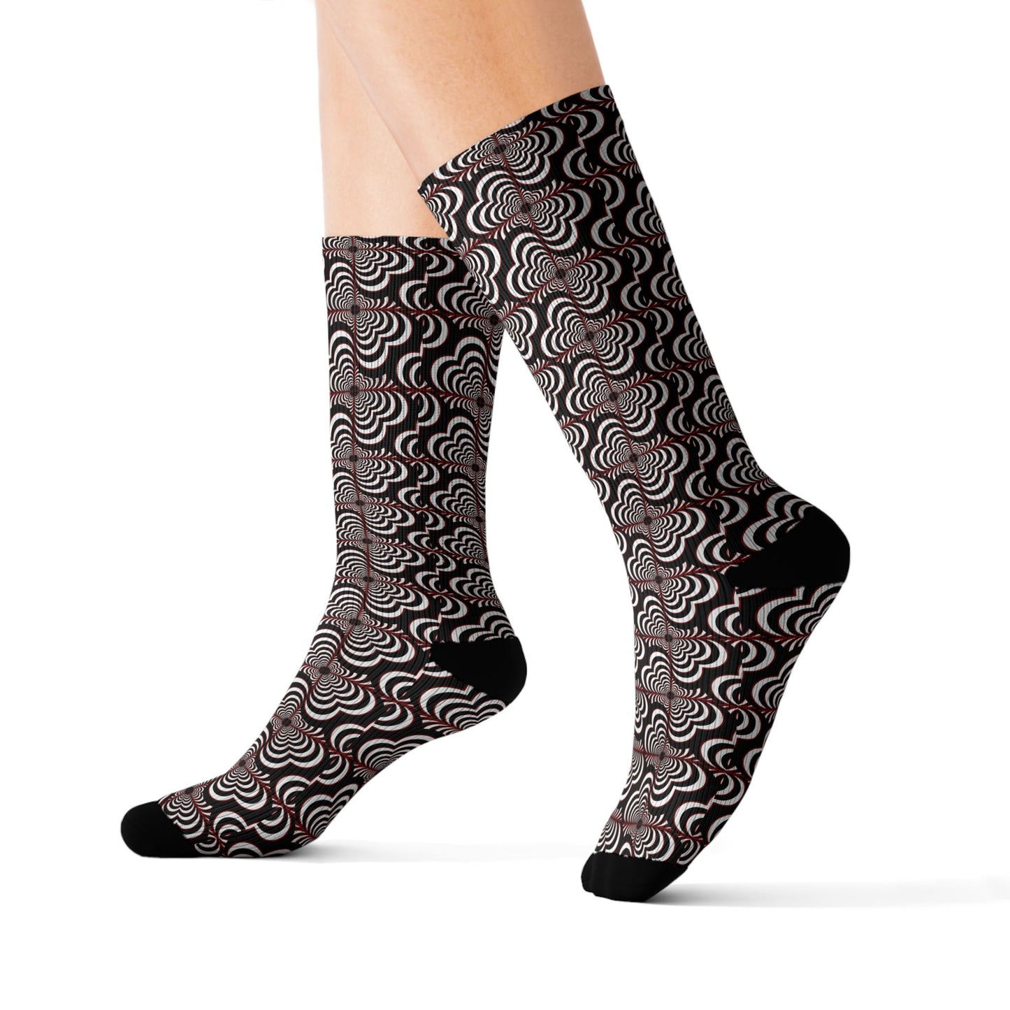 Zebra Love (TM)Socks