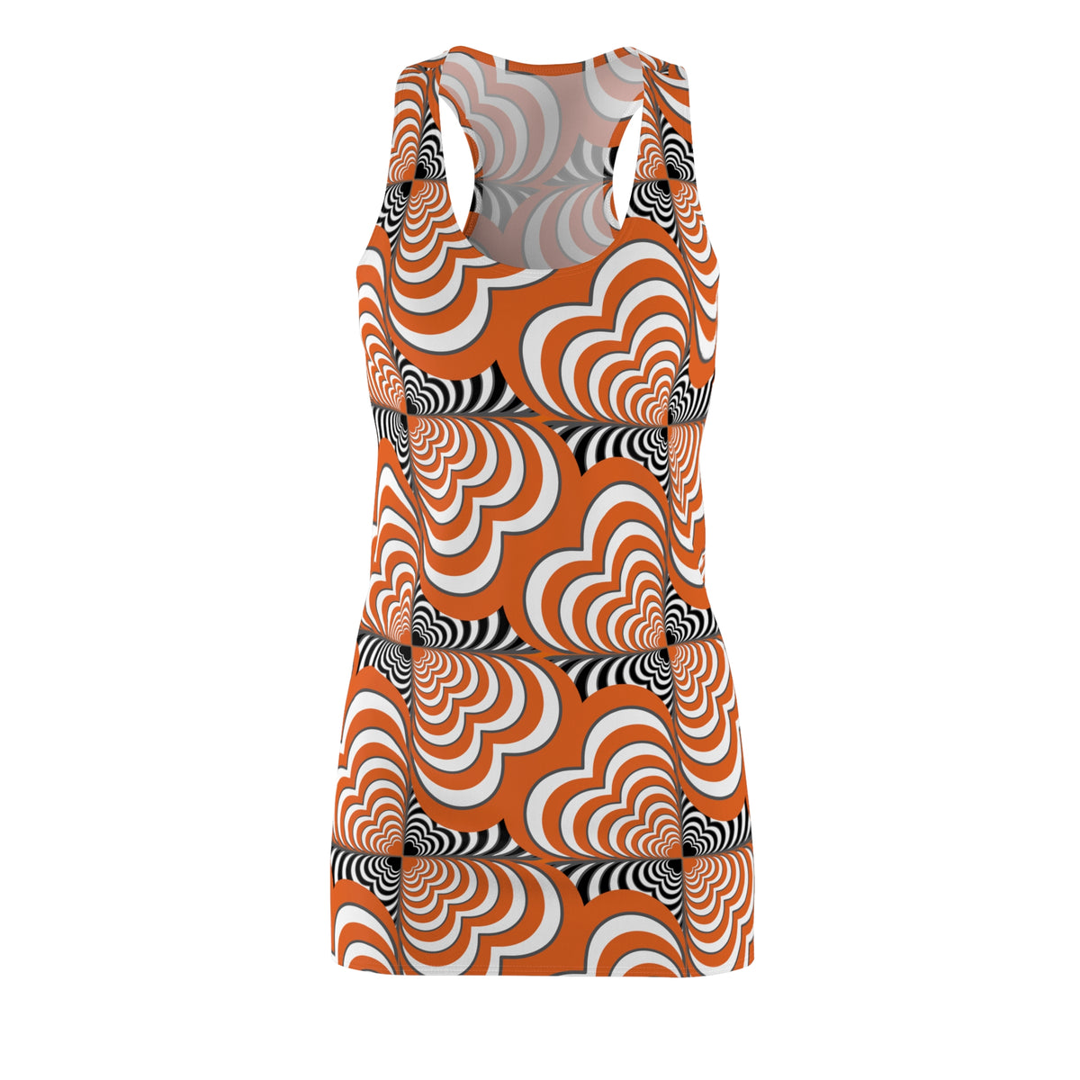 Halloween Zebra Love™ Racerback Dress —"Fredda Flinstone"