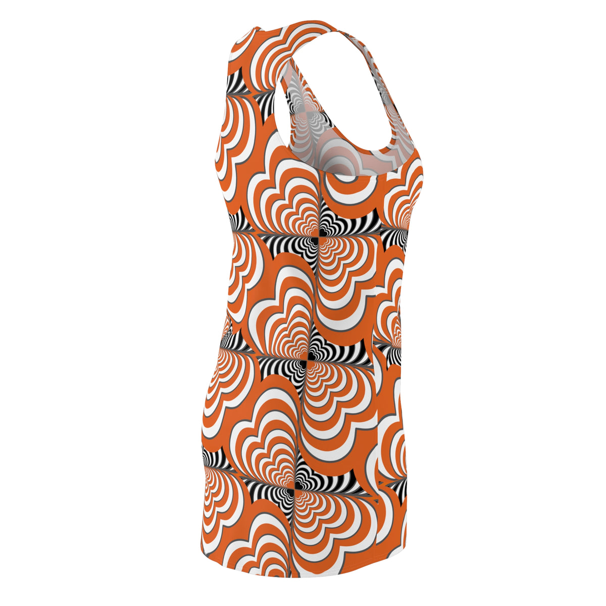 Halloween Zebra Love™ Racerback Dress —"Fredda Flinstone"