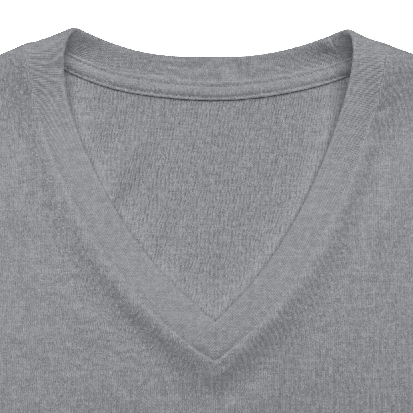 Women's V‑Neck Tee — Skeletal Lips Mandala