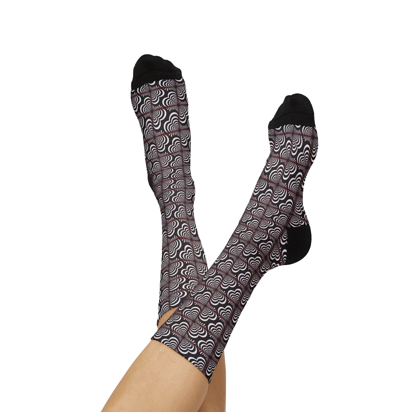 Zebra Love (TM)Socks