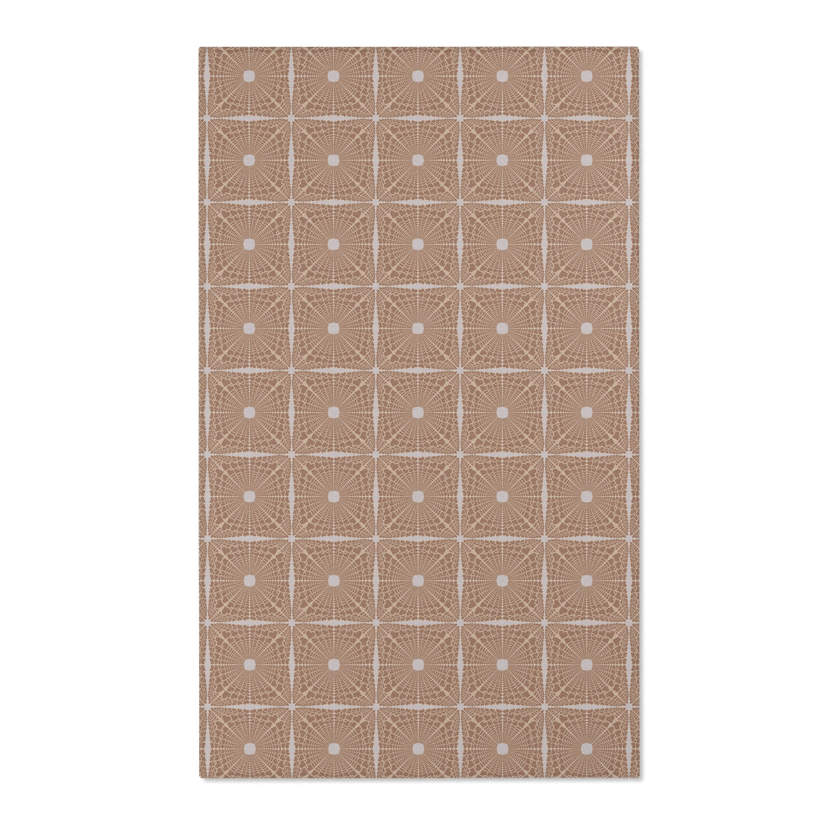 Heartburst Area Rug — Neutral Tan