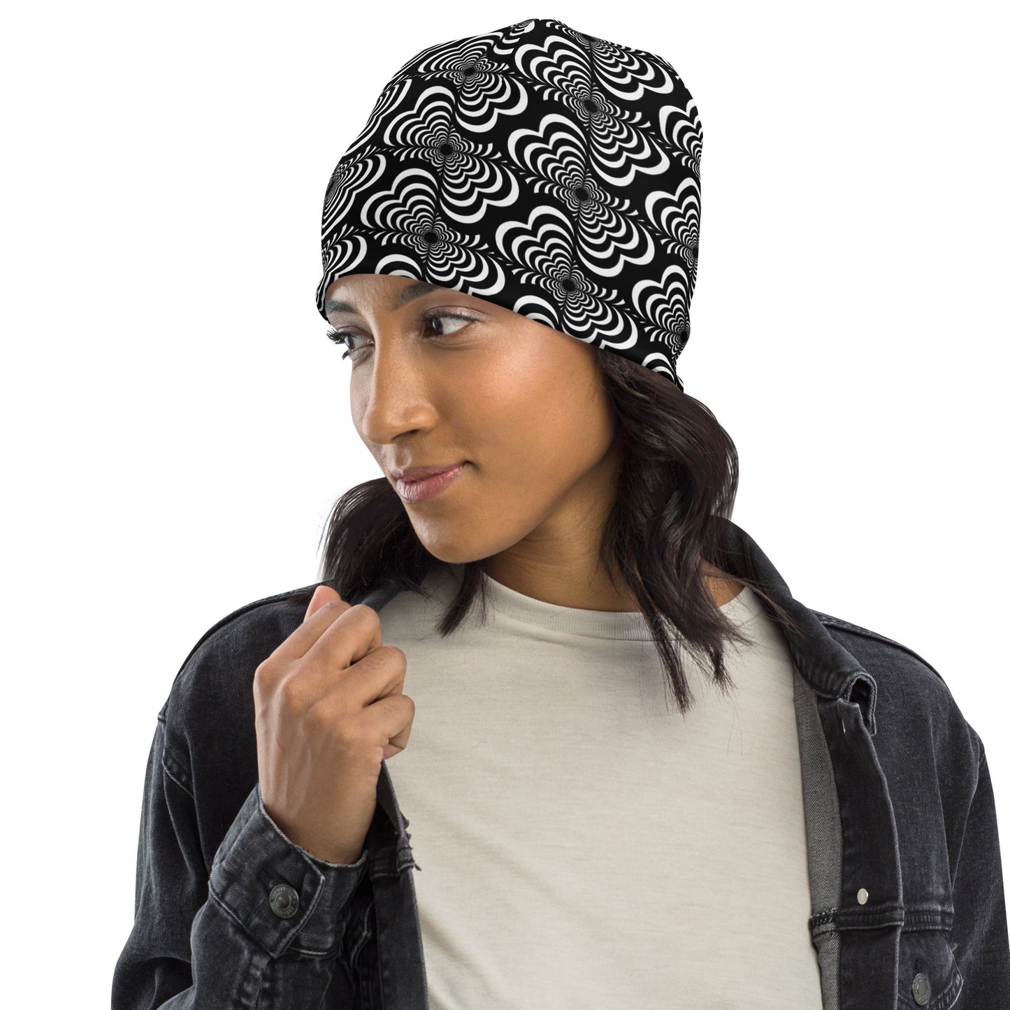 Zebra Love™ All-Over Print Beanie