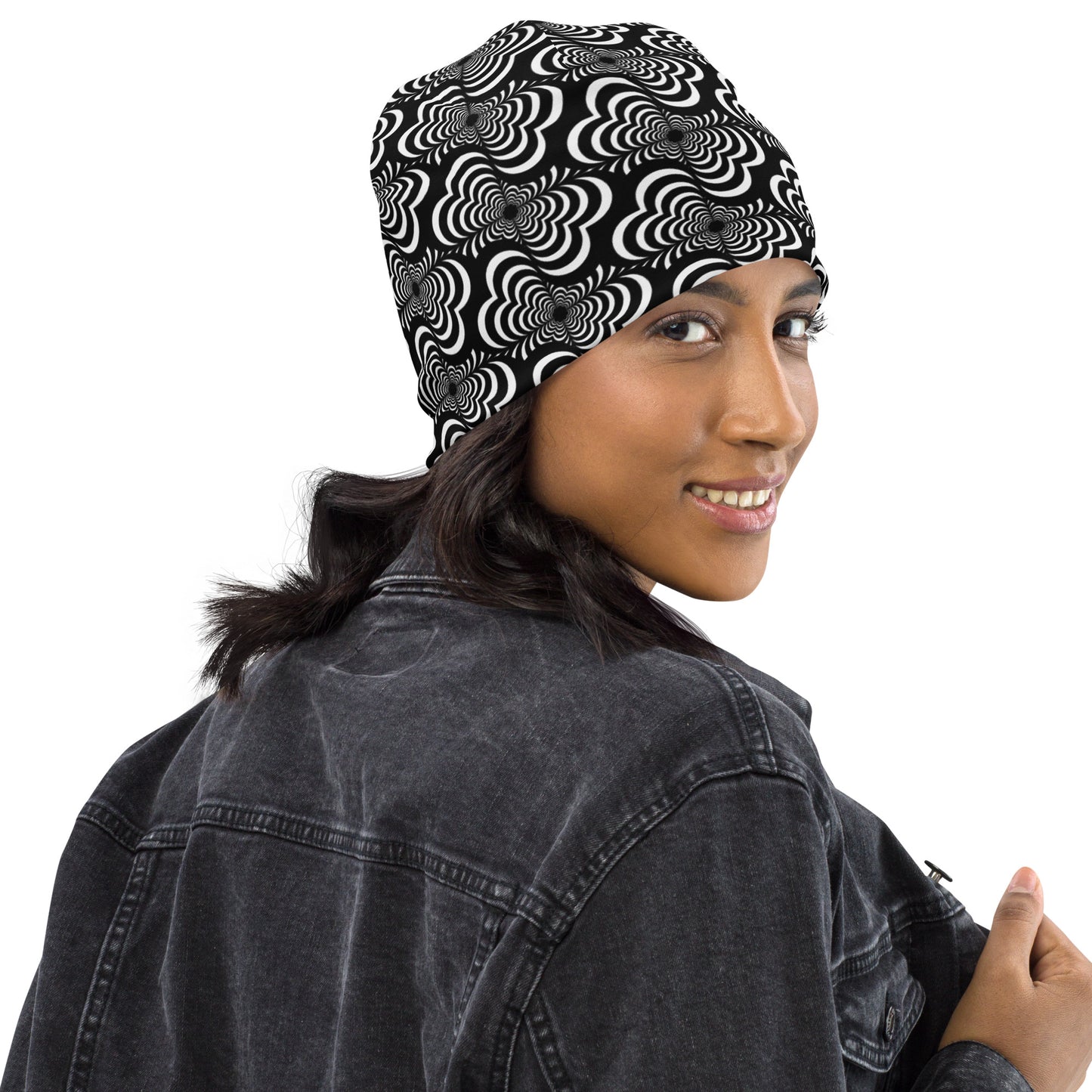 Zebra Love™ All-Over Print Beanie