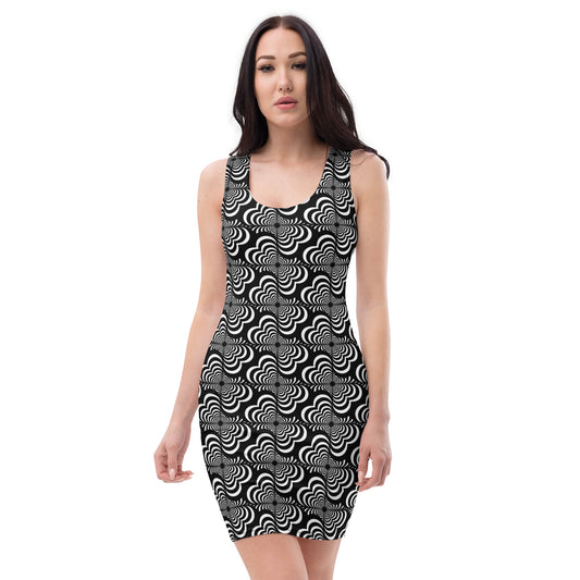 Zebra Love™ (medium patches) Bodycon dress