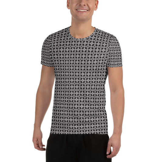 Windmill style 2 All-Over Print Men's Athletic T-shirt