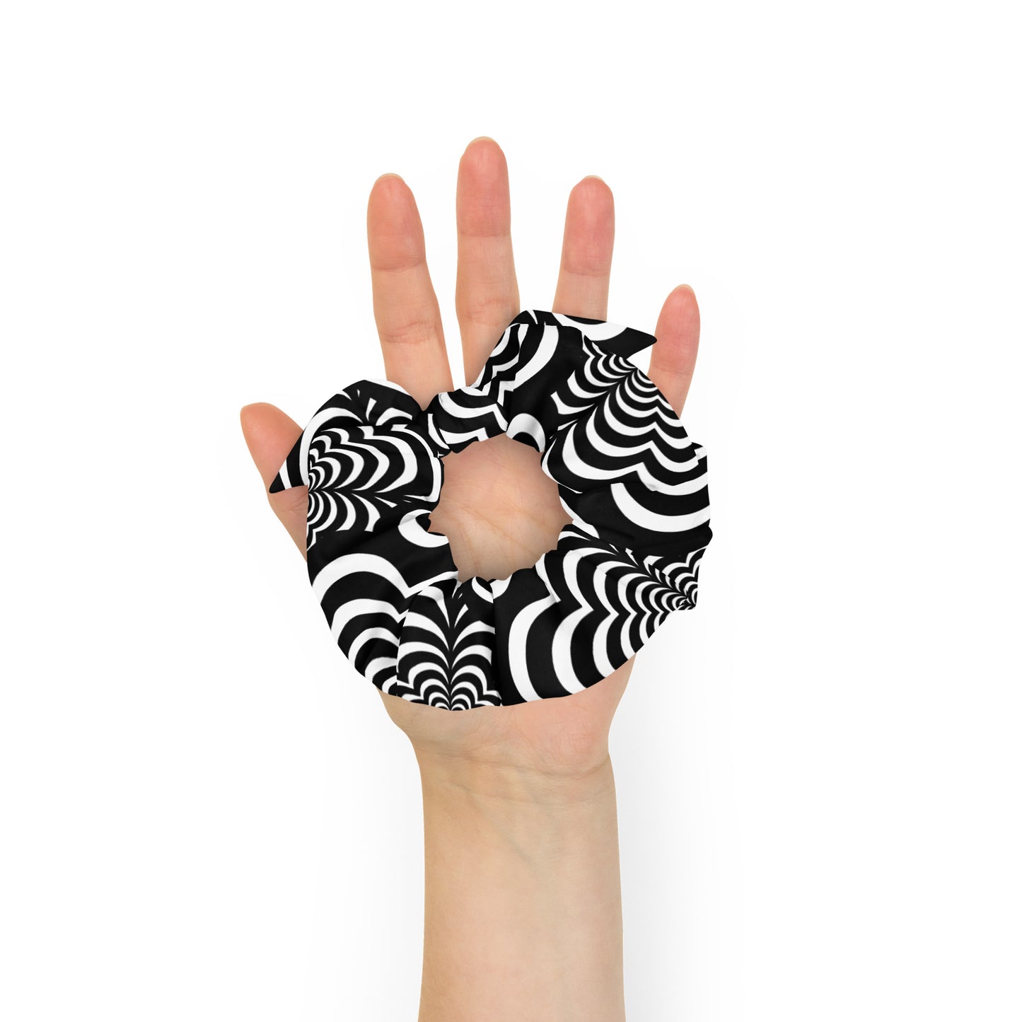 Zebra Love (TM) Recycled Scrunchy!