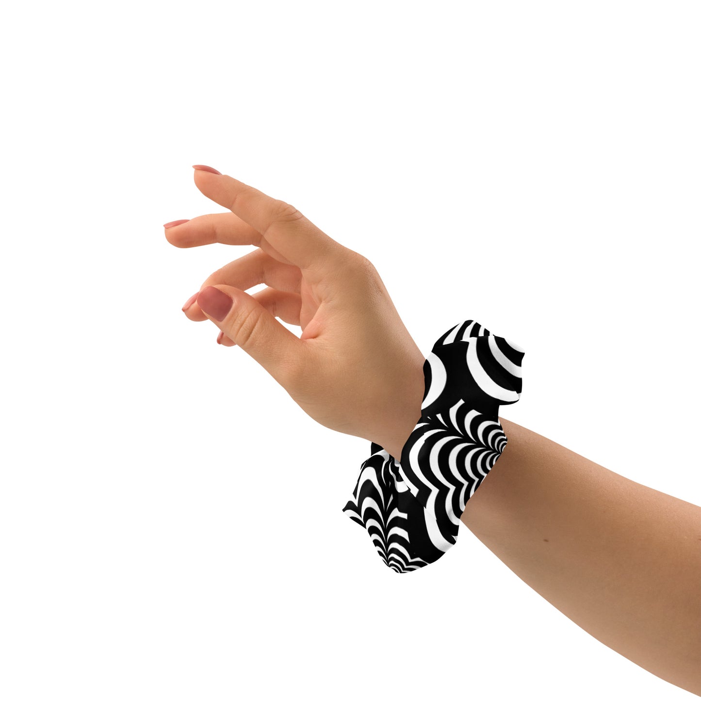 Zebra Love (TM) Recycled Scrunchy!