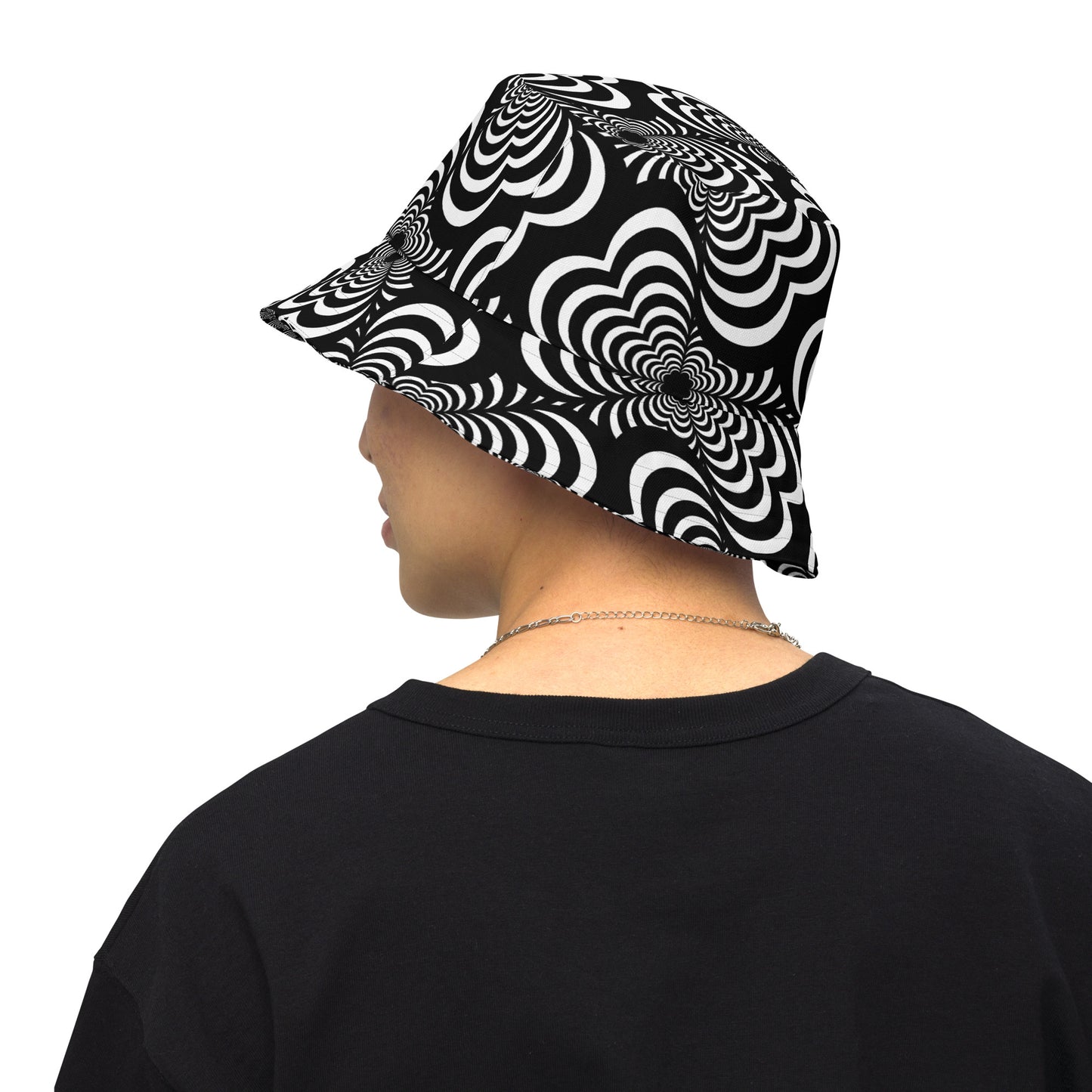 Zebra Love- Classic--2 sizes Reversible bucket hat