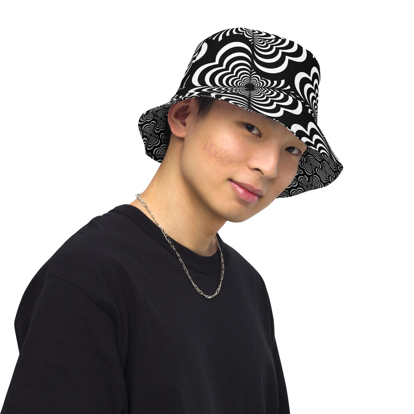 Zebra Love- Classic--2 sizes Reversible bucket hat