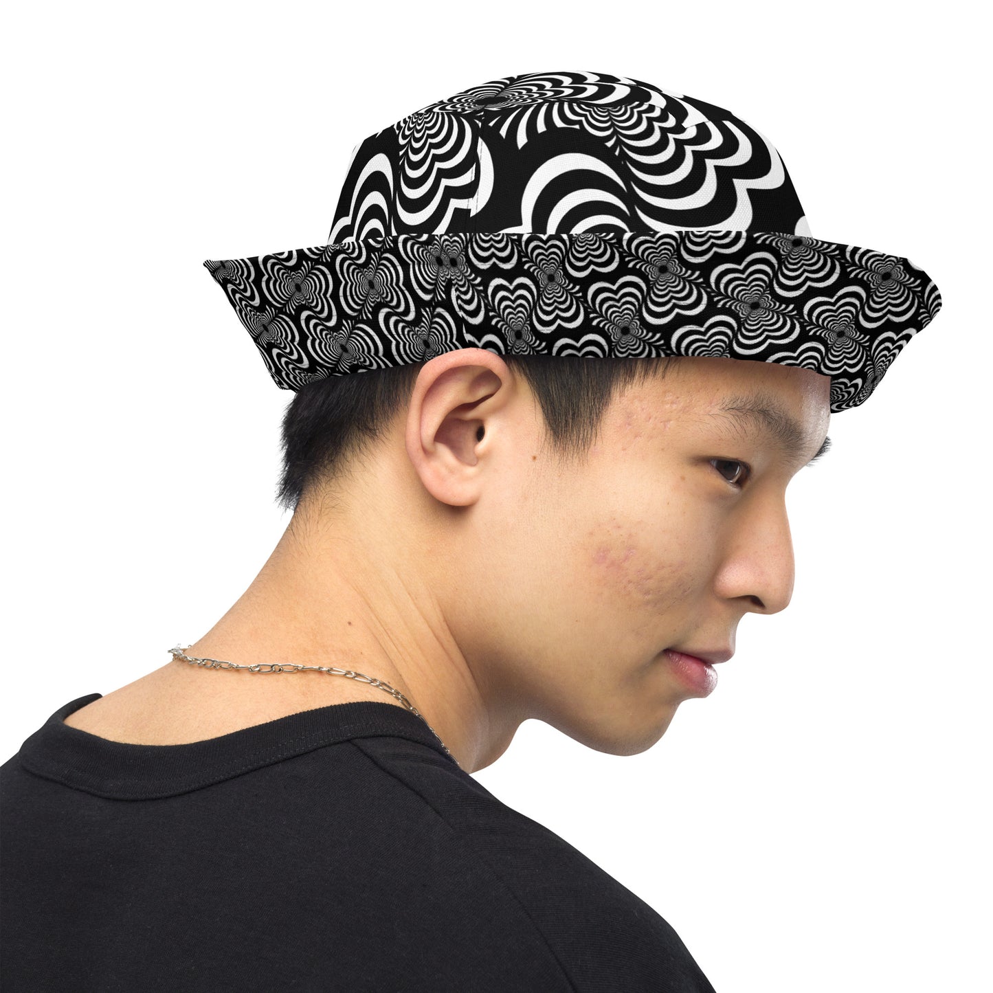 Zebra Love- Classic--2 sizes Reversible bucket hat