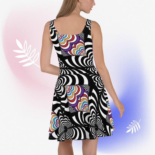 Be Bold! Zebra Love™ Skater Dress