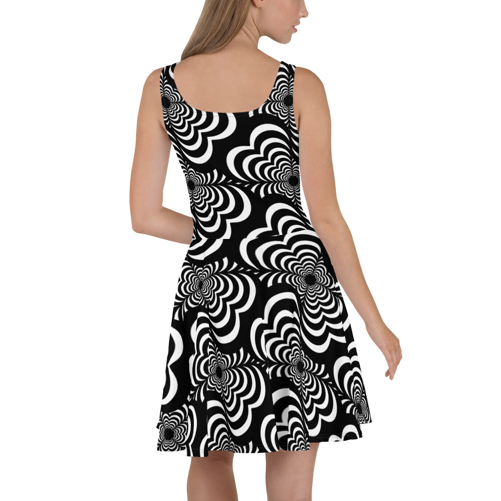 Zebra Love™ (large patches) Skater Dress