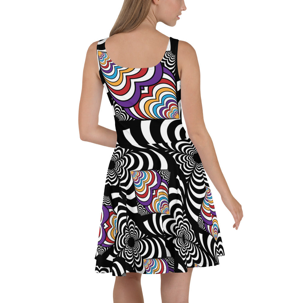 Bold Zebra Love™ Skater Dress