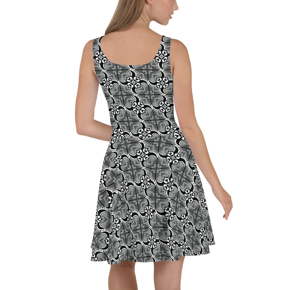 F2 "Ice Cream" Zebra Love™ Skater Dress