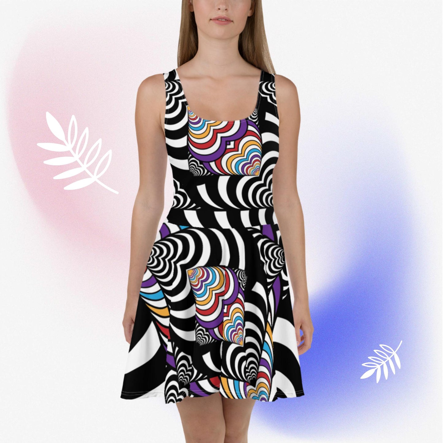 Be Bold! Zebra Love™ Skater Dress