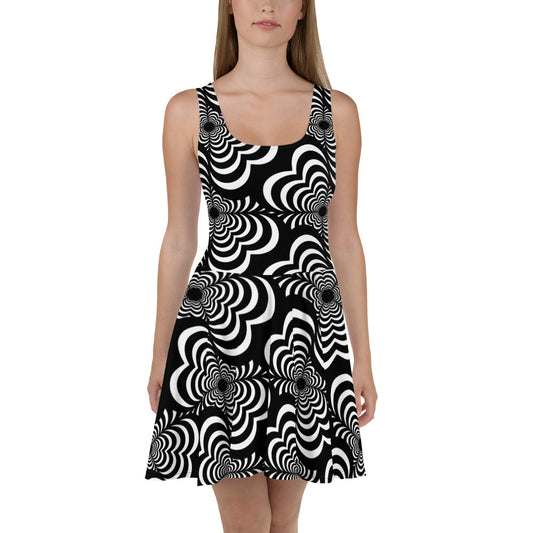 Zebra Love™ (large patches) Skater Dress