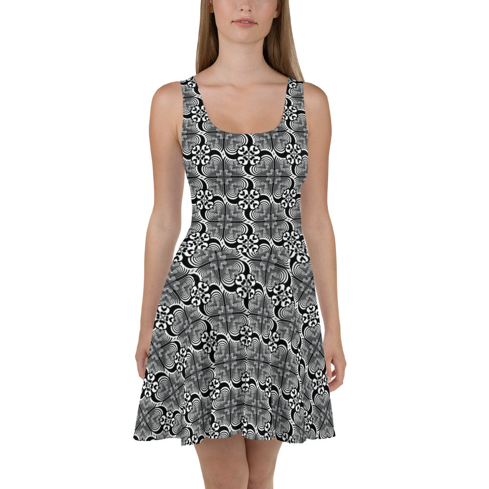 F2 "Ice Cream" Zebra Love™ Skater Dress