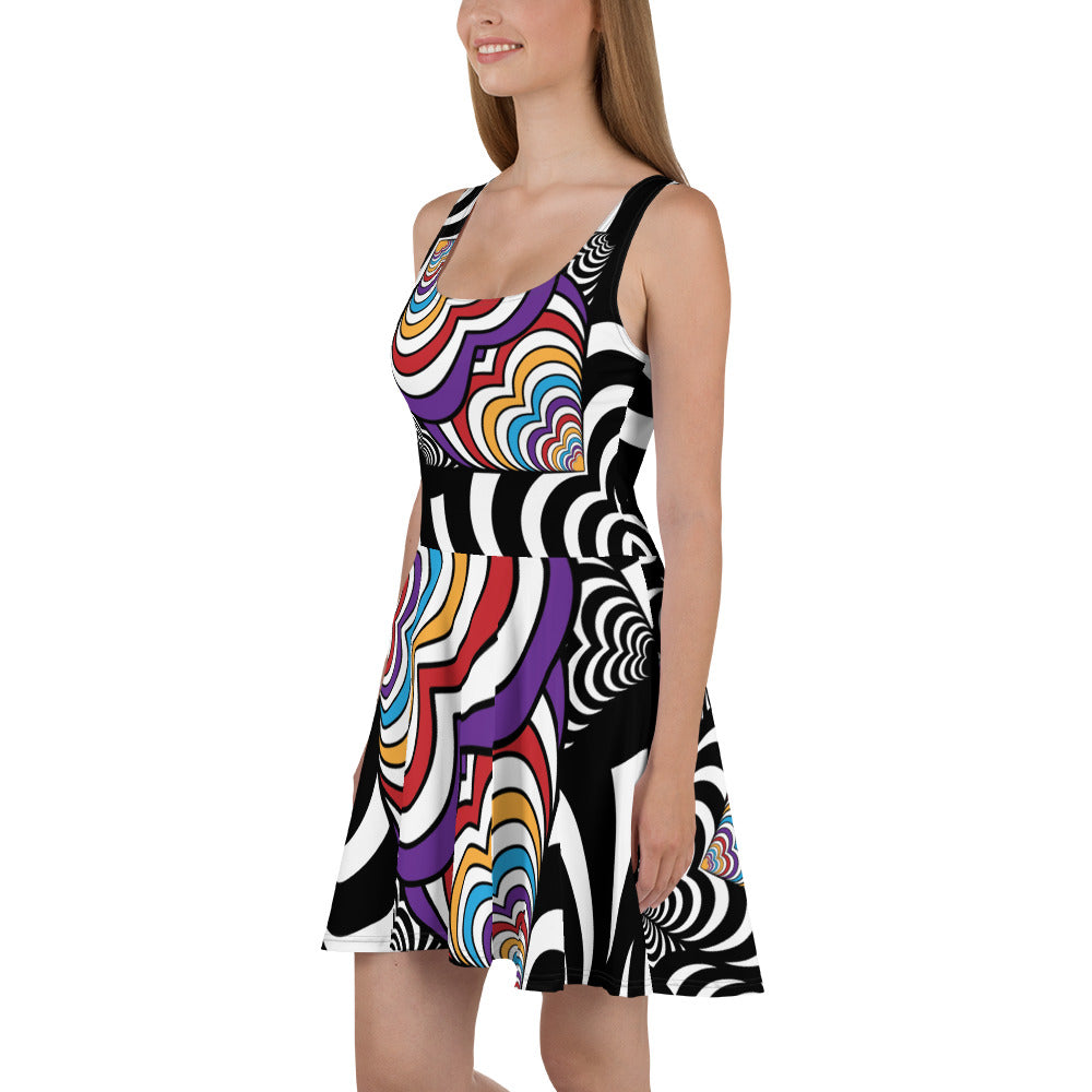 Bold Zebra Love™ Skater Dress