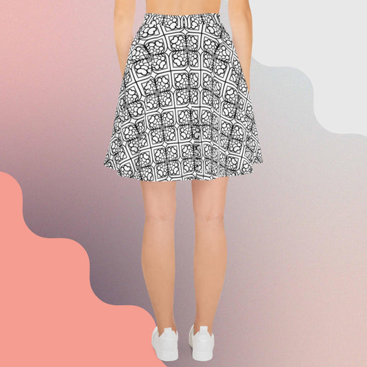 Light the heart! Skater Skirt