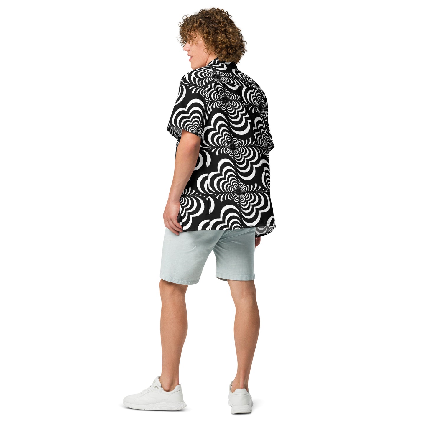 Zebra Love (TM) Unisex button shirt