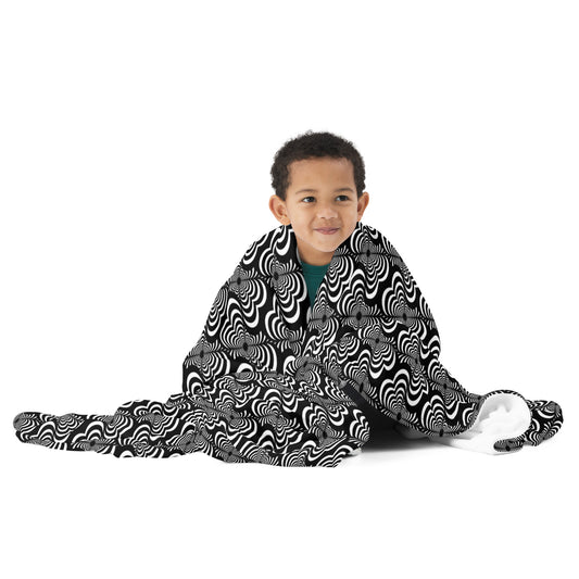 Zebra Love (TM) Throw Blanket