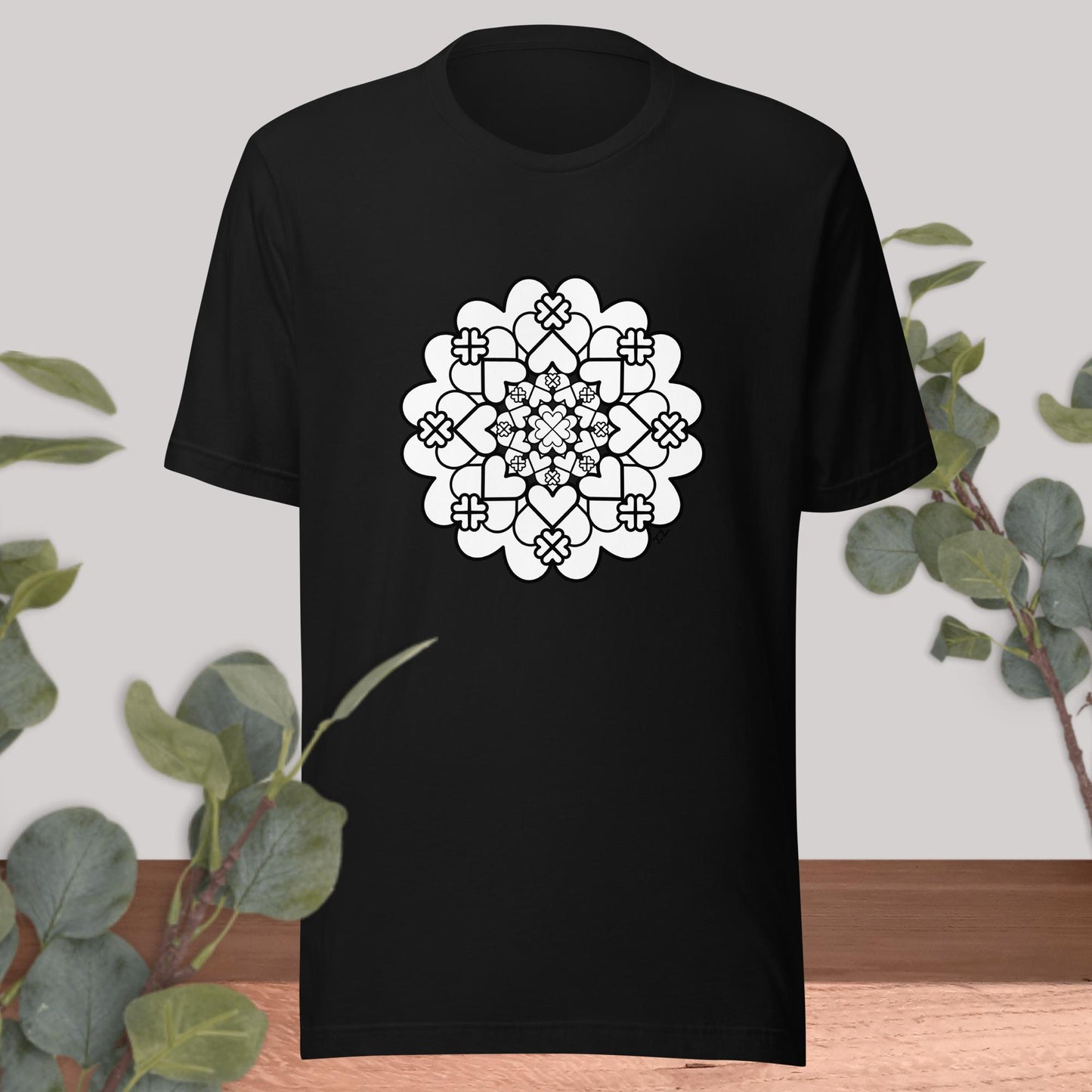 Color Your Own Mandala 7, Unisex staple eco t-shirt