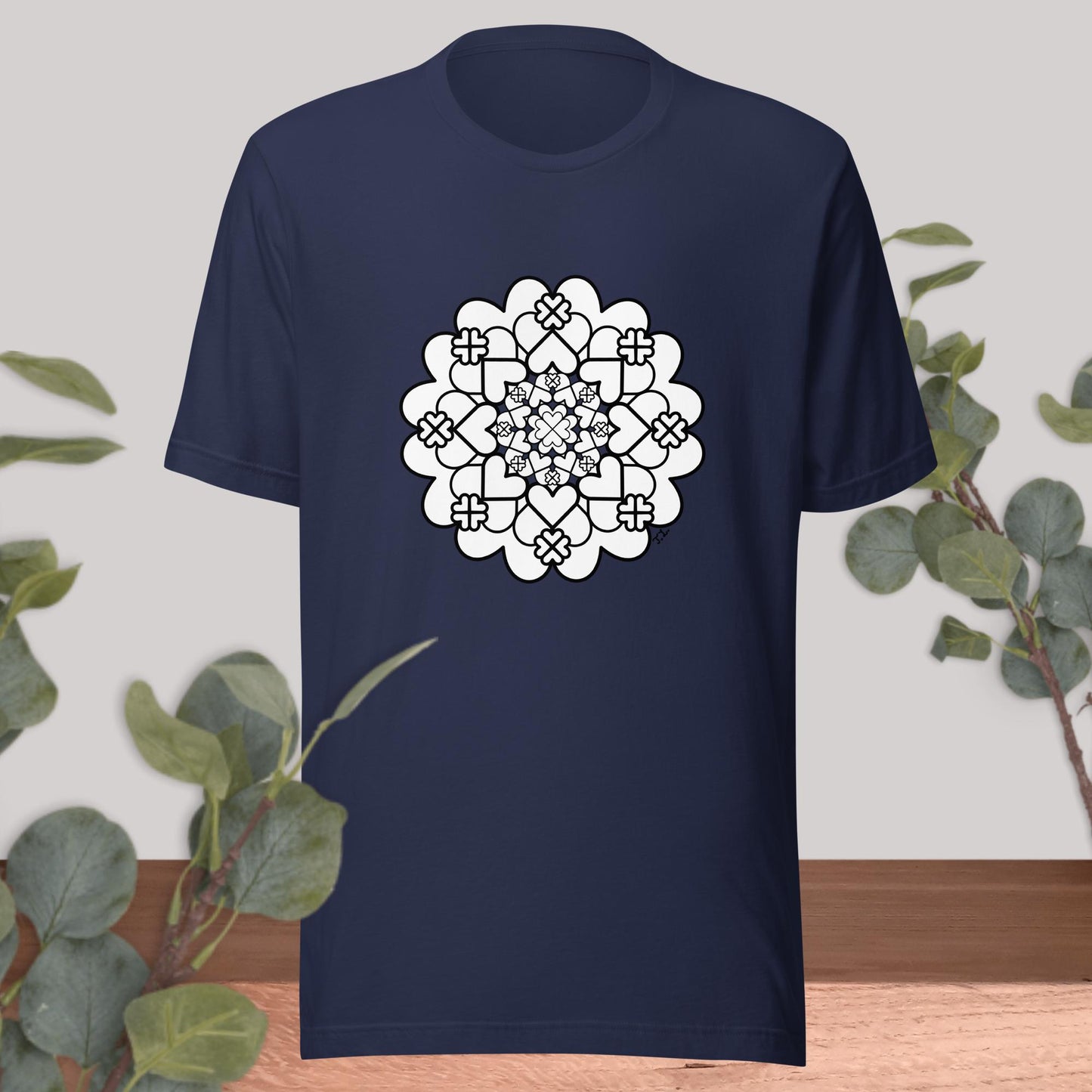 Color Your Own Mandala 7, Unisex staple eco t-shirt