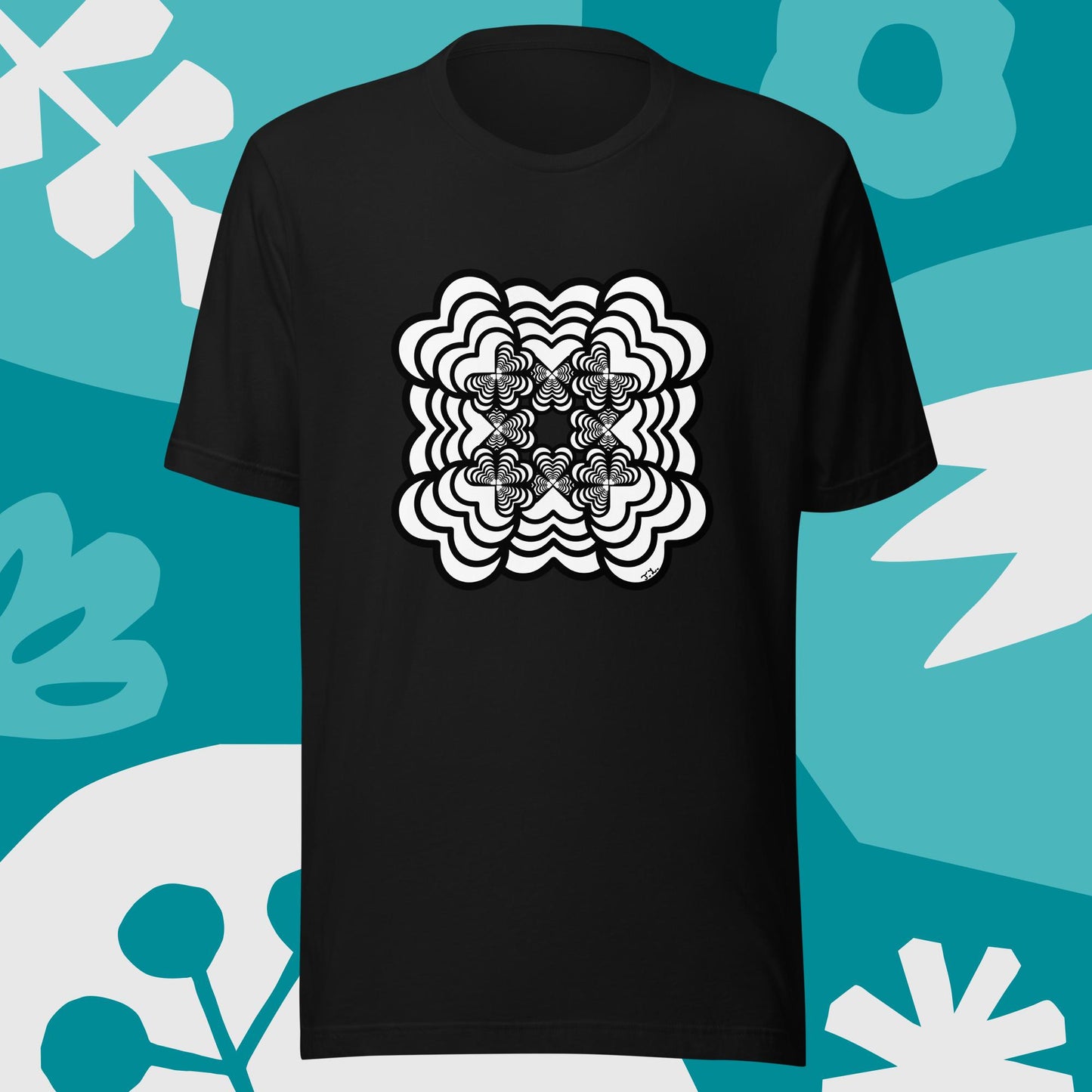 Hypnotic Zebra Love™ Unisex t-shirt