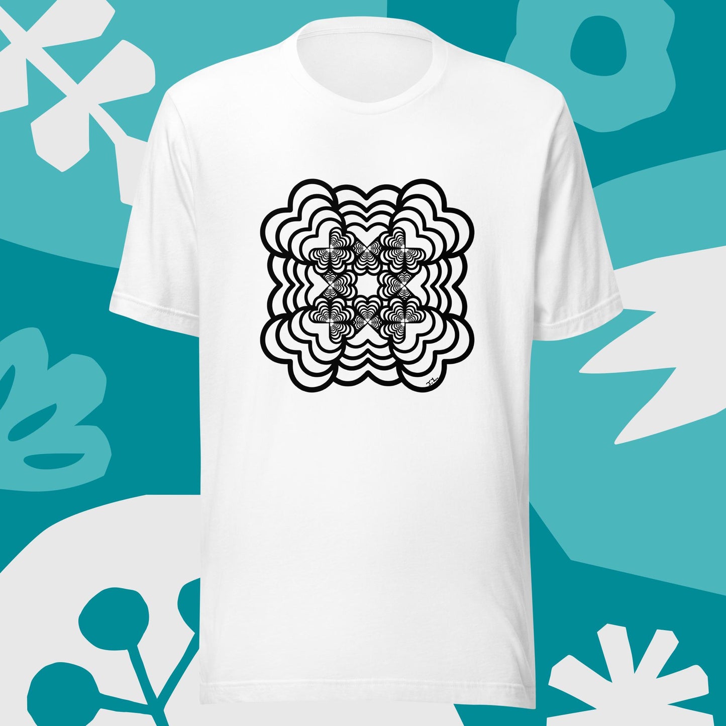 Hypnotic Zebra Love™ Unisex t-shirt